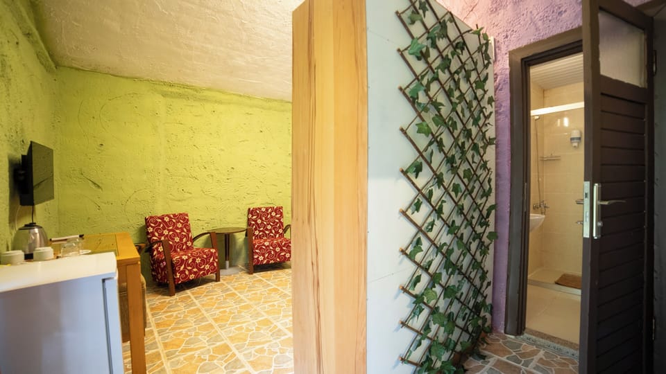 Standard Double Room, Garden View | Desk, laptop workspace, free WiFi