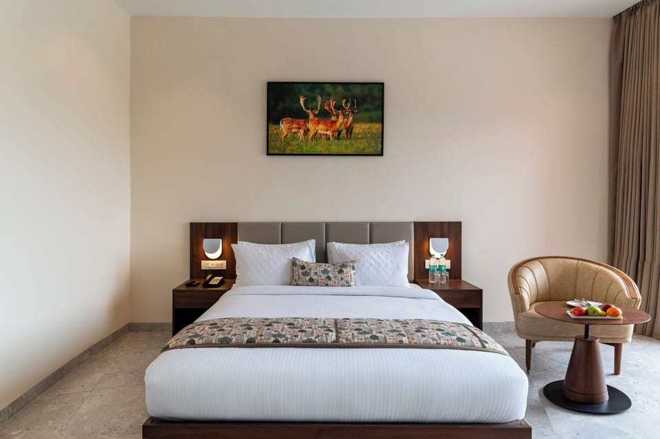 Egyptian cotton sheets, premium bedding, memory foam beds, in-room safe