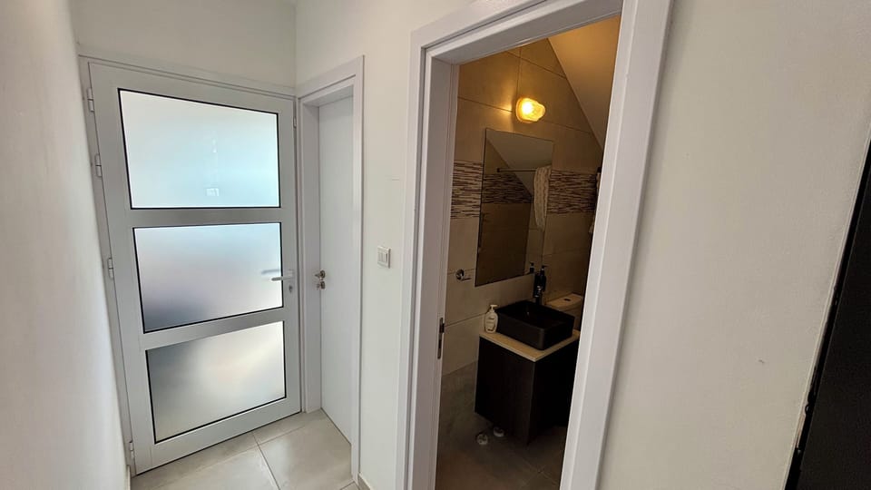 Family Villa, Pool View | Bathroom | Shower, hair dryer, towels, soap