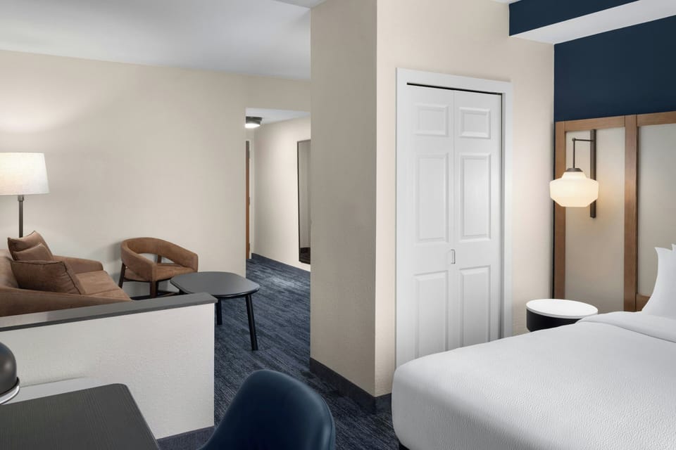 In-room safe, desk, blackout drapes, iron/ironing board