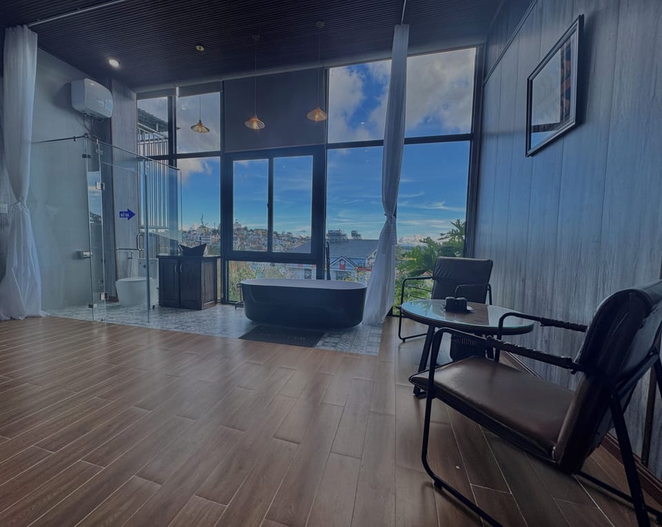 Grand Double Room, Mountain View | Premium bedding, pillowtop beds, minibar, free WiFi