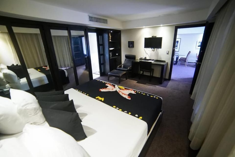 In-room safe, desk, blackout drapes, iron/ironing board