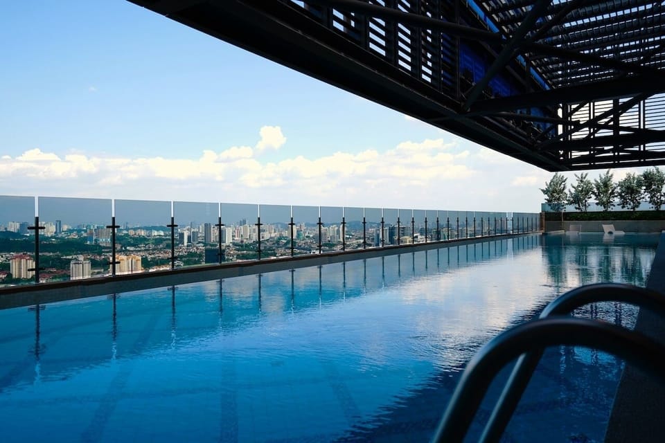 Rooftop pool