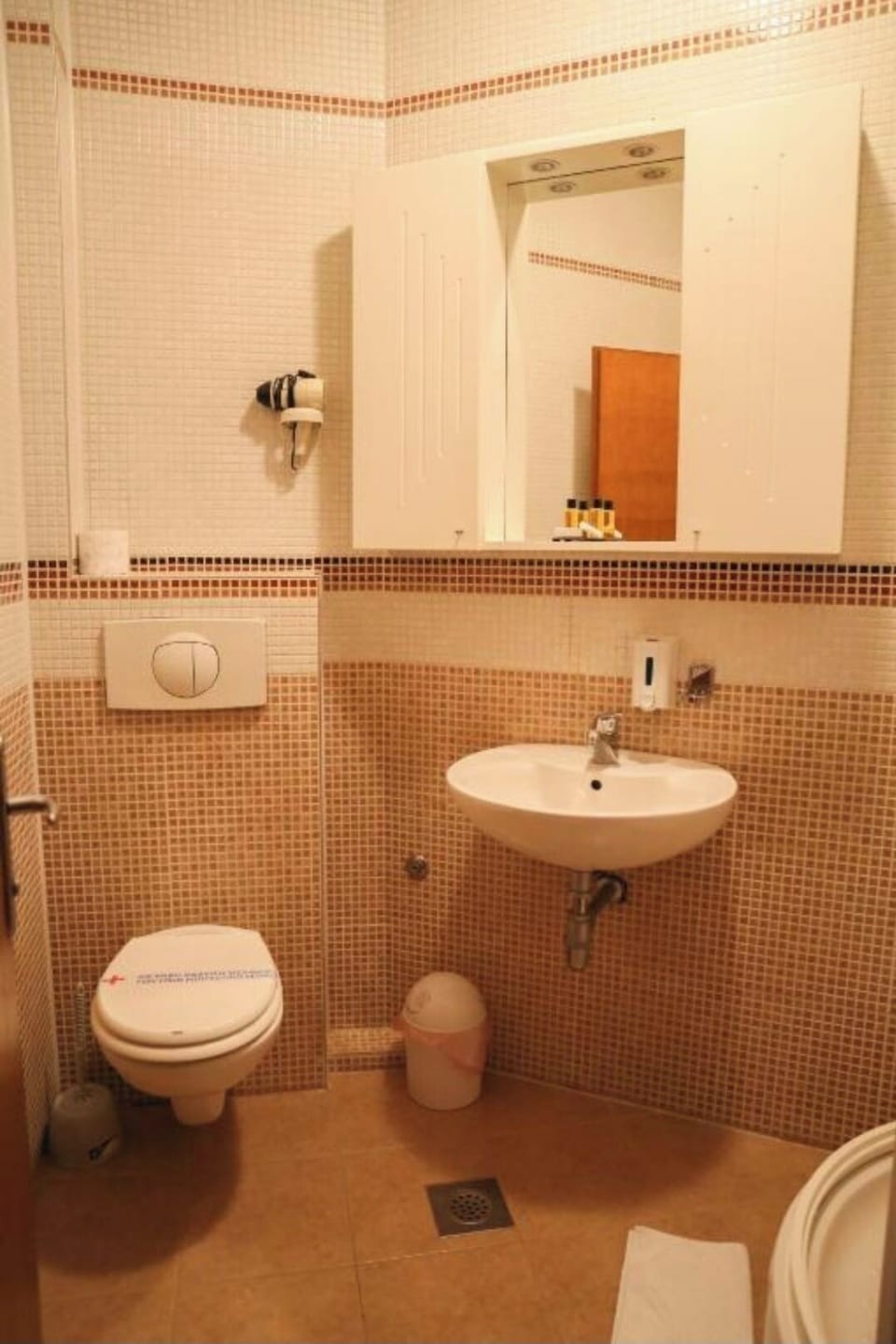 Shower, eco-friendly toiletries, hair dryer, slippers