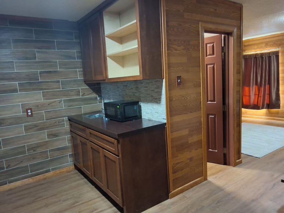 Desk, laptop workspace