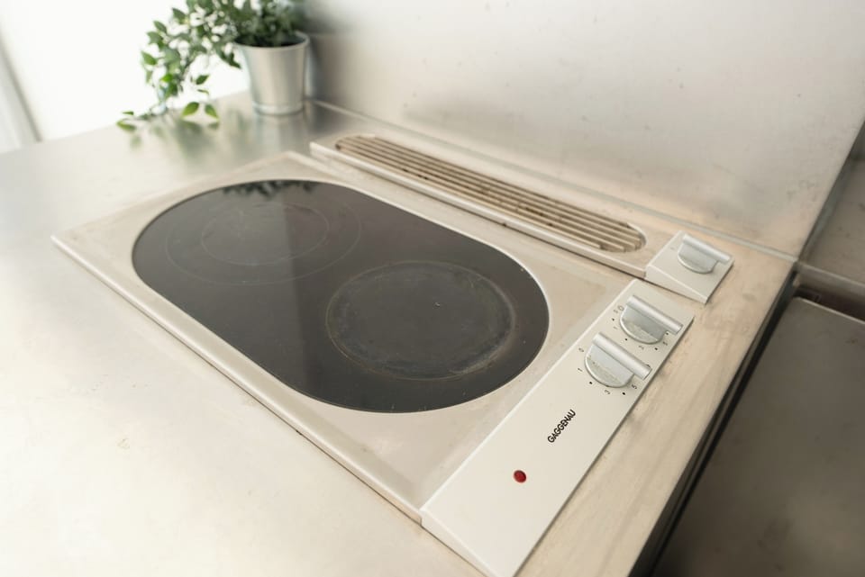 Panoramic Villa, Balcony, Lake View | Private kitchen | Full-size fridge, microwave, oven, stovetop