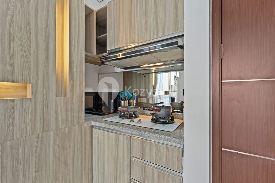 Apartment, 2 Bedrooms, City View | Private kitchen | Full-size fridge, microwave, stovetop, rice cooker