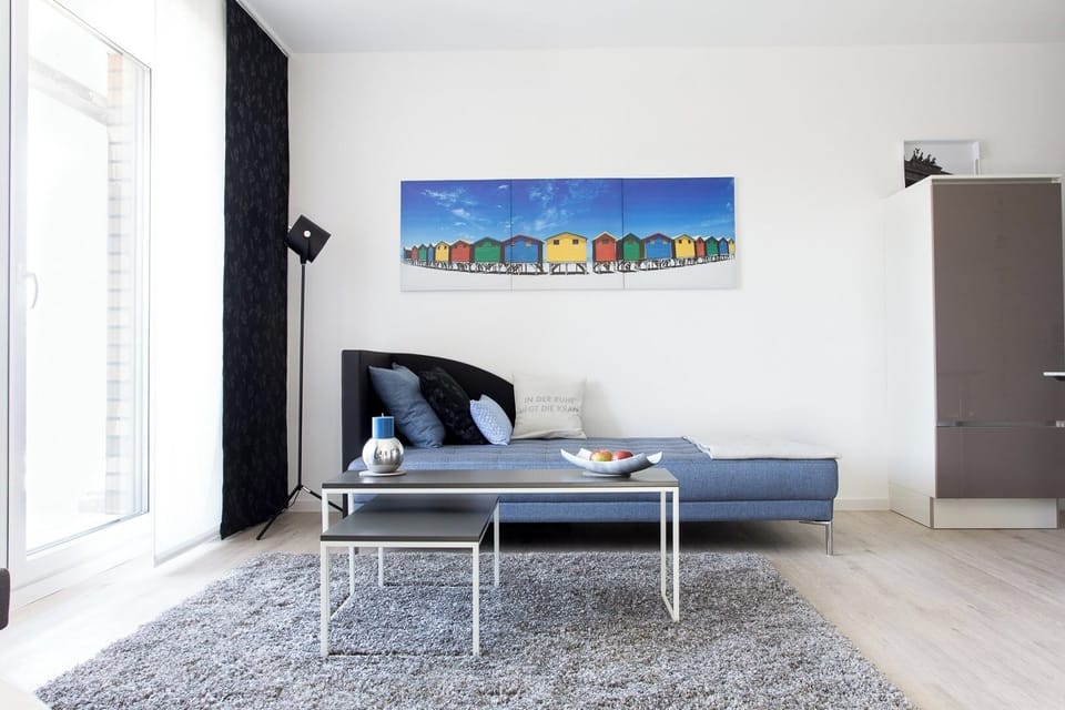 Apartment, Balcony, City View | Living area