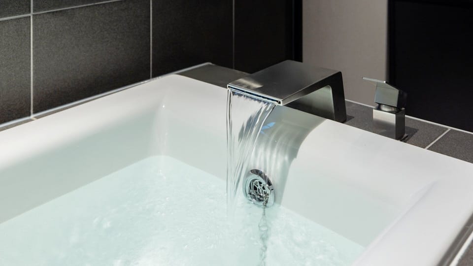 Premier Spa | Bathroom | Separate tub and shower, hair dryer, bathrobes, slippers