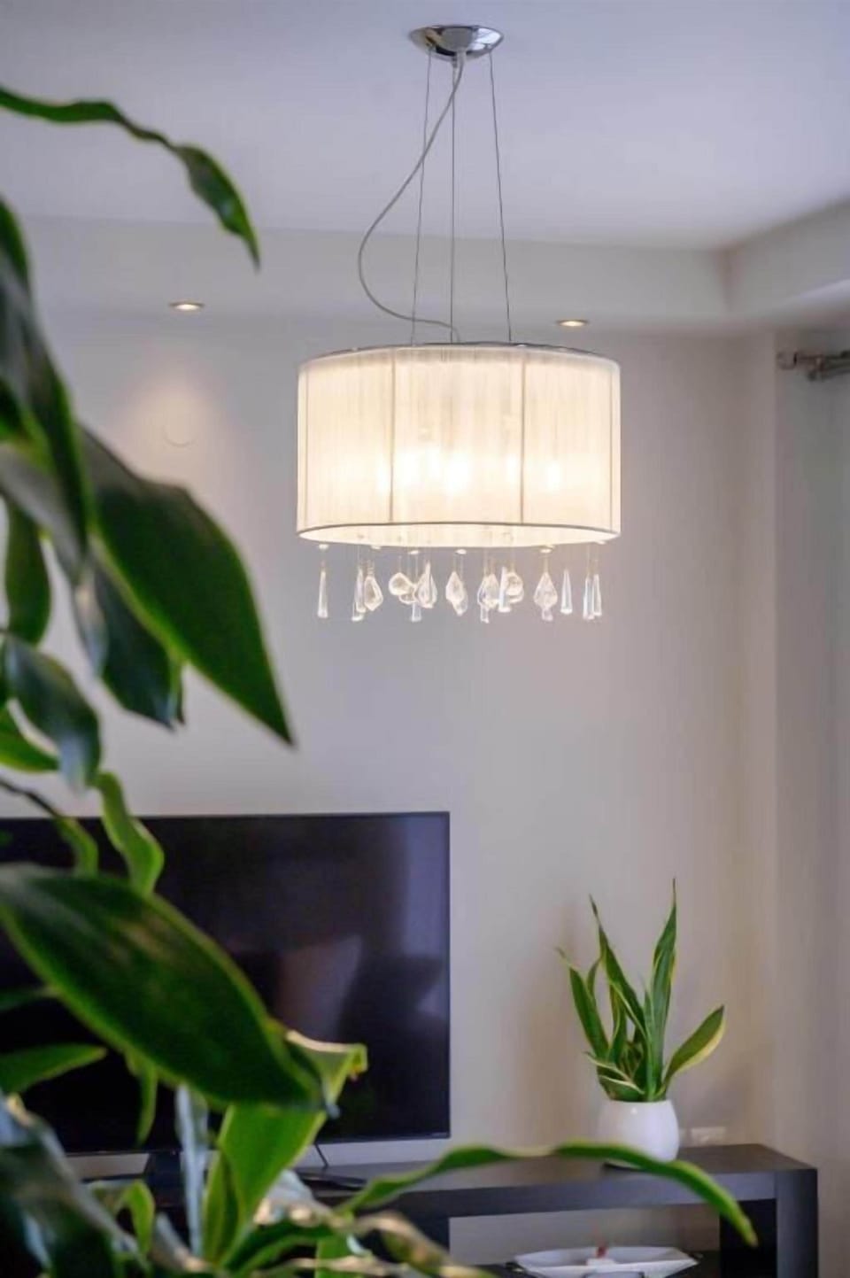 City House, 3 Bedrooms, City View | Living area | 55-inch Smart TV with satellite channels