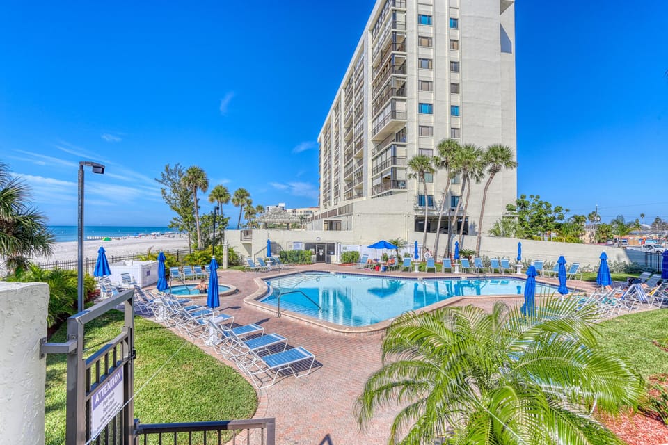 Condo, 1 King Bed (Ocean Sands 1-501) | Pool | A heated pool