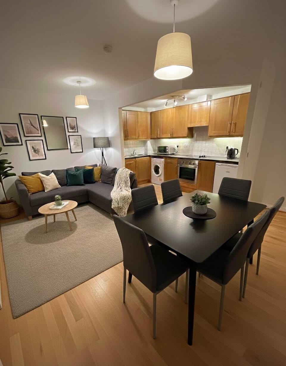 Comfort Apartment, Balcony, Garden View | Living area | Flat-screen TV