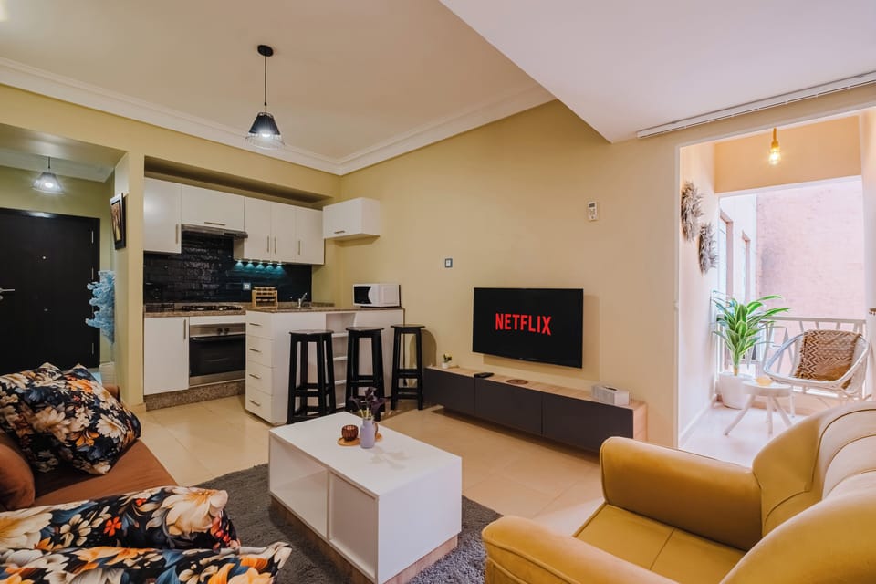 55-inch Smart TV with satellite channels, Netflix, pay movies