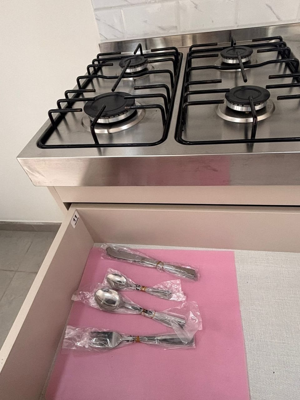 Standard Apartment | Private kitchen | Shared fridge