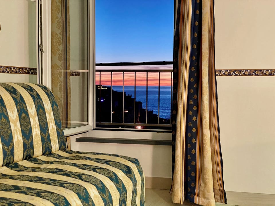 Premium Room, Multiple Beds, Air conditioning, Sea View | In-room safe, individually decorated, individually furnished, desk