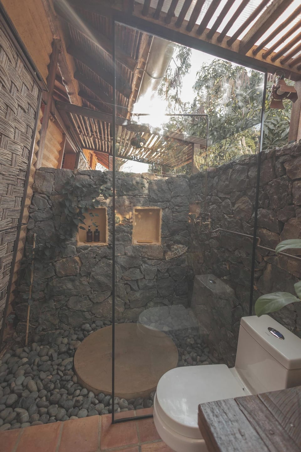 Family Cabin, Mountain View | Bathroom | Towels, soap, shampoo, toilet paper