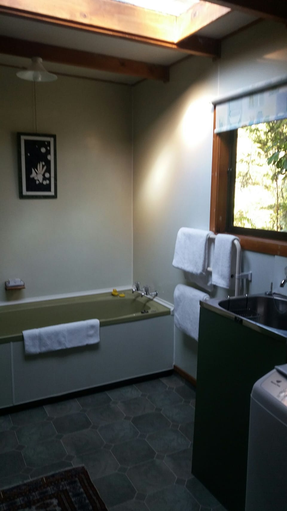 Cottage, Park View | Bathroom | Separate tub and shower, hair dryer, towels
