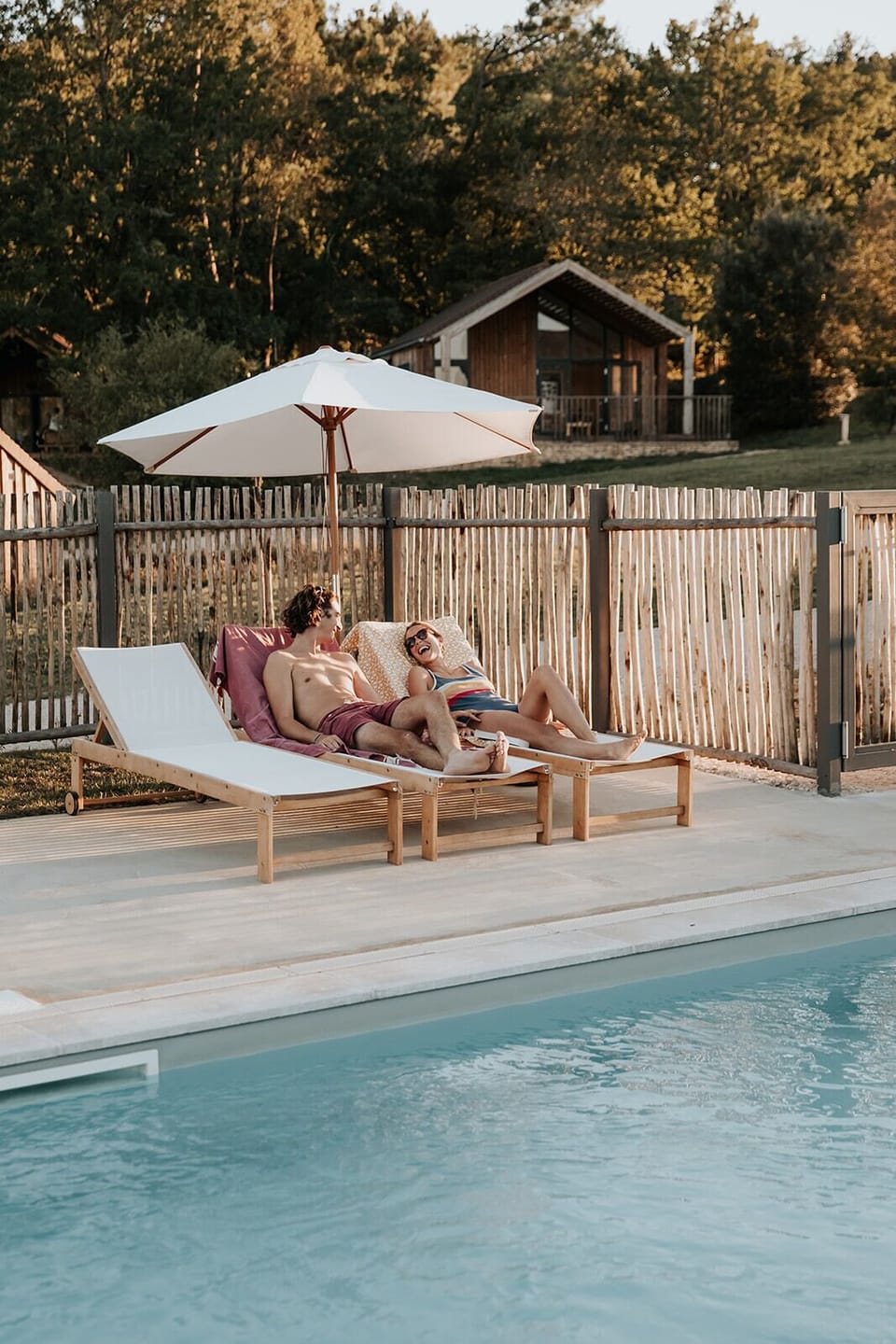 Seasonal outdoor pool
