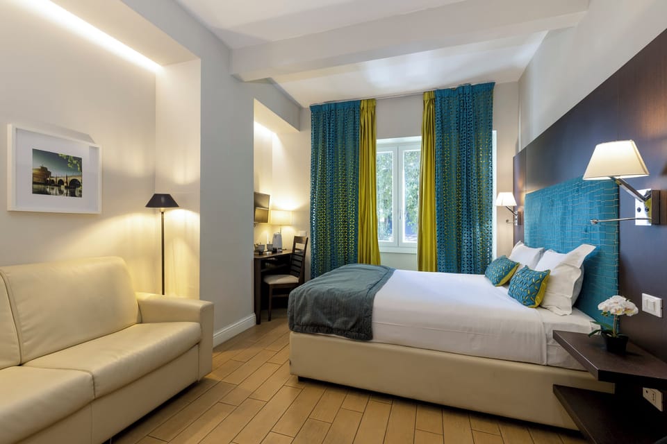Family Room | In-room safe, blackout drapes, iron/ironing board (on request)
