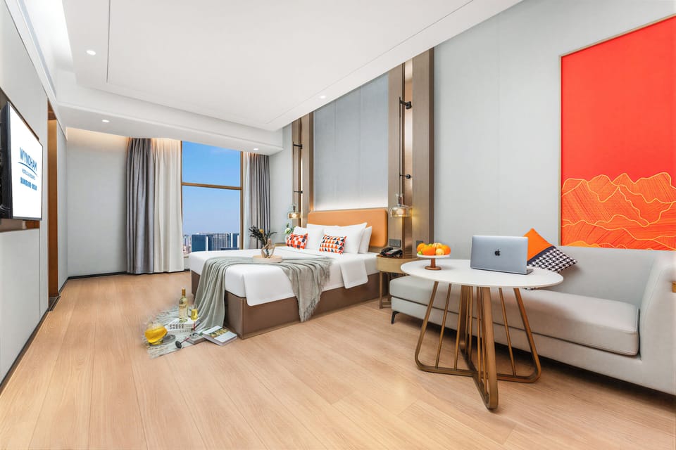 Quiet Luxury Deep Sleep King Room | Premium bedding, memory foam beds, minibar, individually decorated
