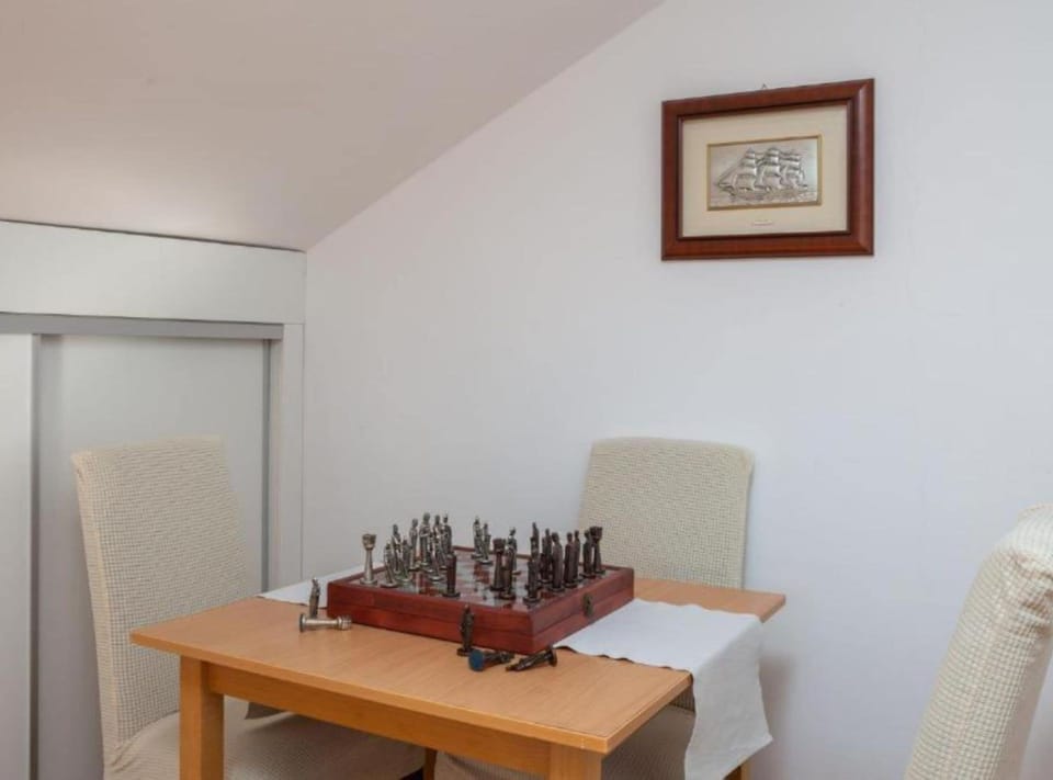 Villa (Seafront Six Bedroom Modern Villa wit) | Dining room