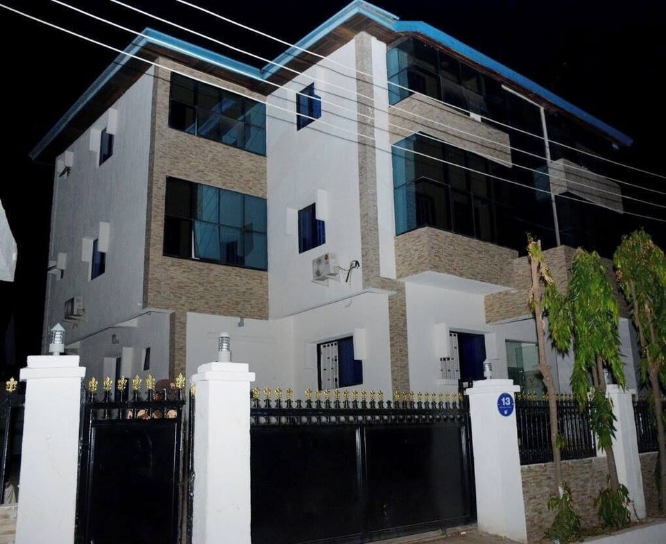 Front of property - evening/night