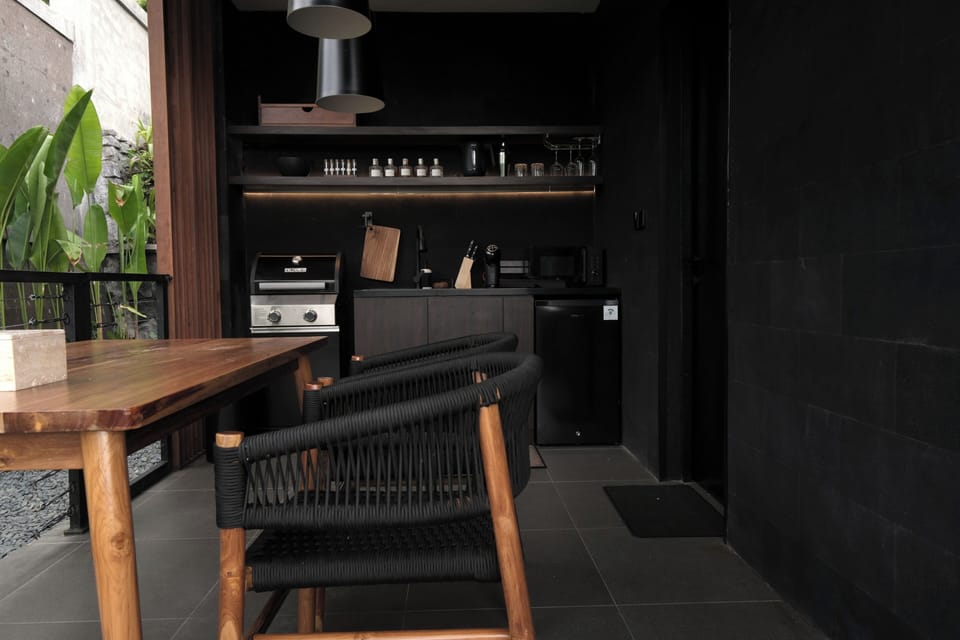 Exclusive Villa, 1 Bedroom, Non Smoking, Valley View | Private kitchenette | Mini-fridge, microwave, dishwasher, coffee/tea maker