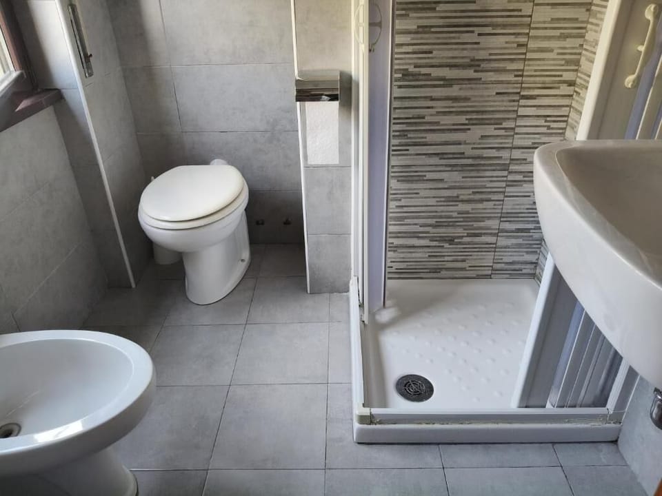 Classic Double Room, City View | Bathroom | Shower, hair dryer, bidet, towels