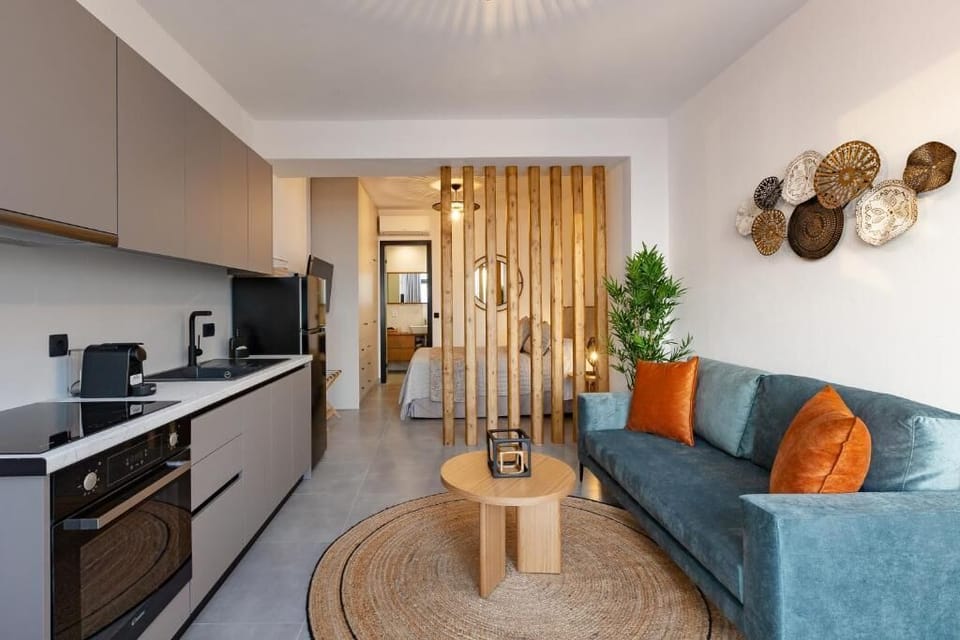 Superior Apartment, Patio, Sea View | In-room safe, blackout drapes, soundproofing, iron/ironing board