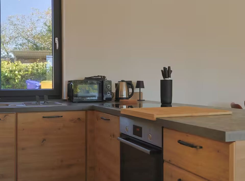 Villa (Three Bedroom Villa With Terrace) | Private kitchen | Fridge