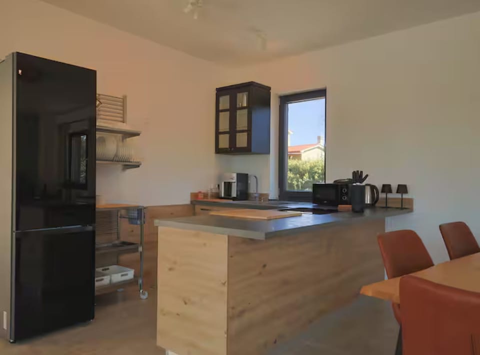 Villa (Three Bedroom Villa With Terrace) | Private kitchen | Fridge