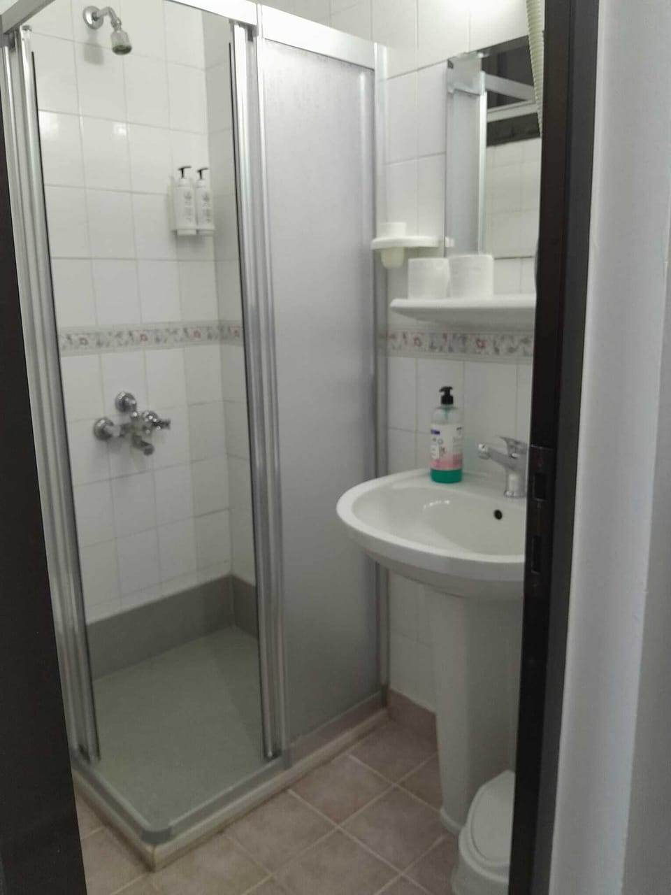 Standard Double or Twin Room, Balcony, Mountain View | Bathroom | Shower, hair dryer, towels, soap