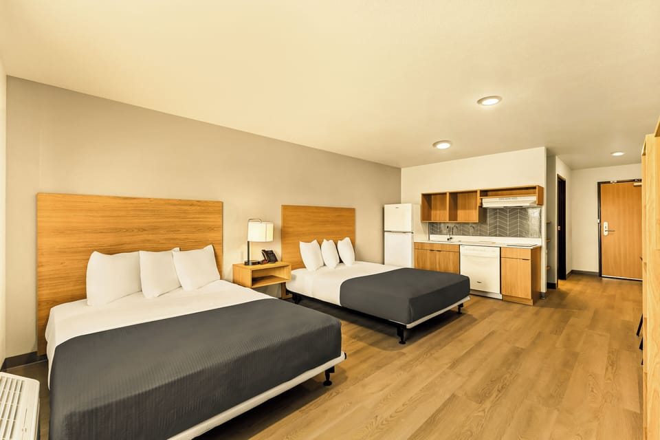 Standard Studio Suite, 2 Queen Beds | Desk, laptop workspace, WiFi (free)