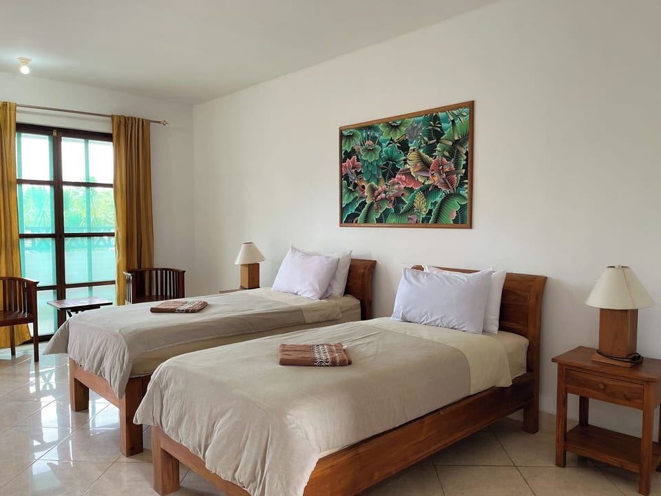 Deluxe Twin Room, Garden View | WiFi (free)