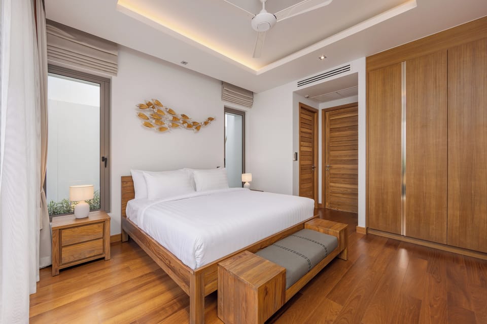 Design Villa, 3 Bedrooms, Private Pool, Pool View | In-room safe, iron/ironing board, free WiFi, bed sheets