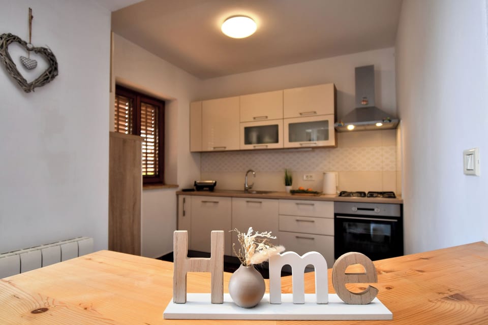 Apartment (A1) | Private kitchen | Fridge, oven, stovetop, dishwasher