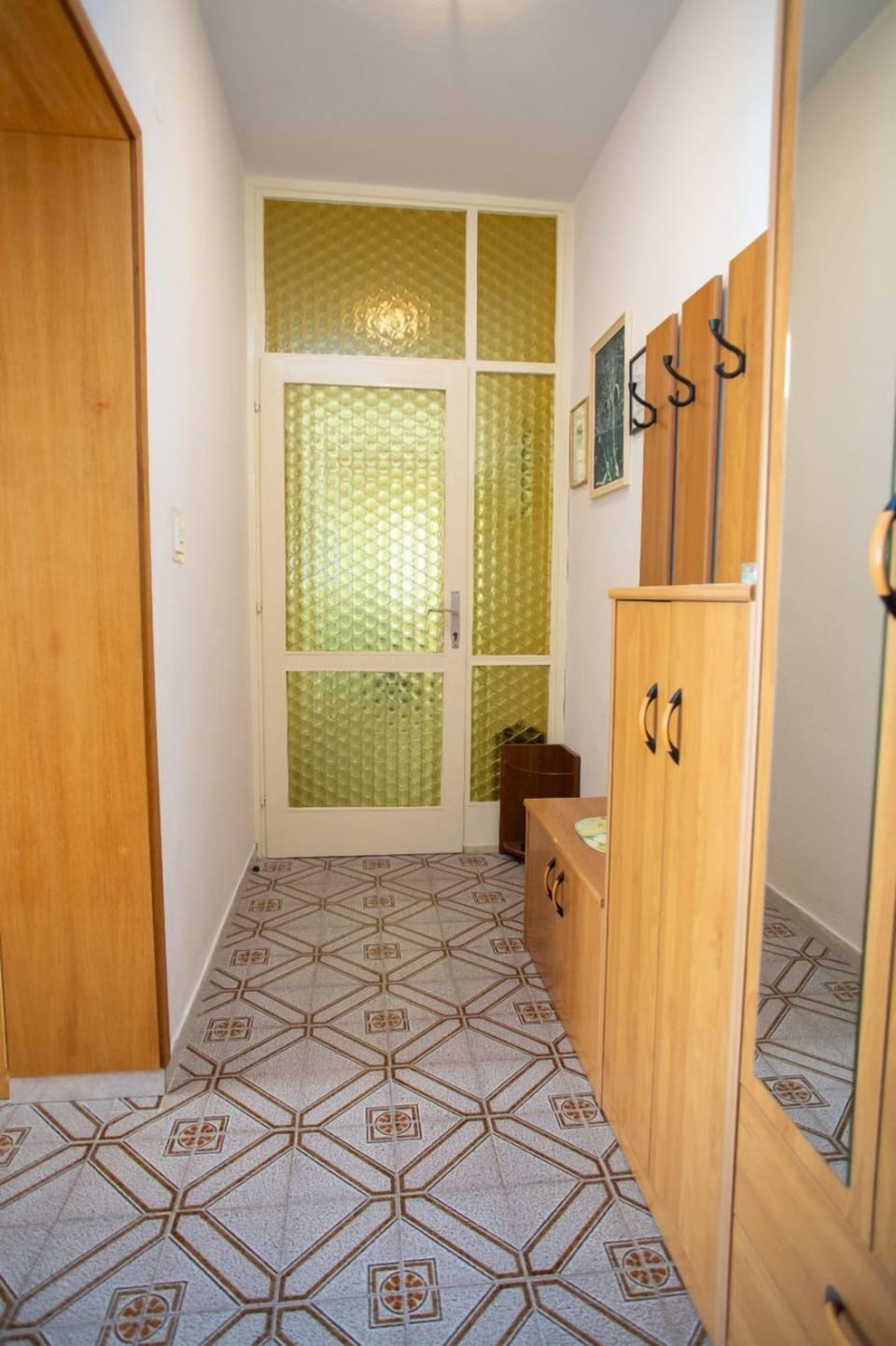 Interior entrance