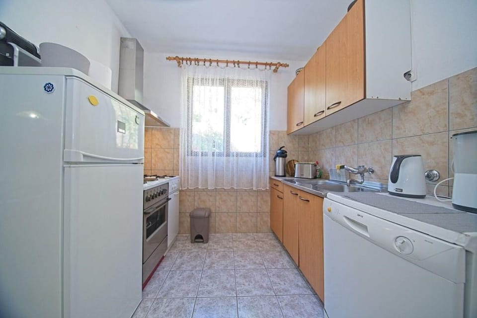 Apartment (A1) | Private kitchen | Fridge, oven, stovetop, dishwasher