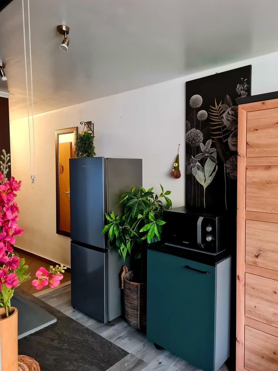 Studio (A1) | Private kitchen | Espresso maker, fridge, microwave, oven