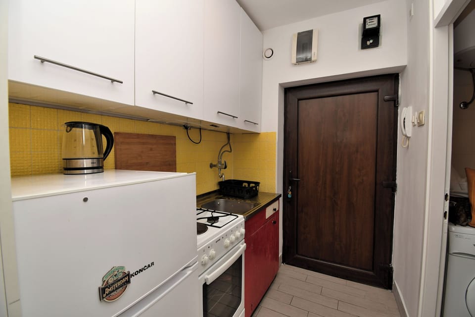Studio (A1) | Private kitchen | Fridge, oven, stovetop, espresso maker