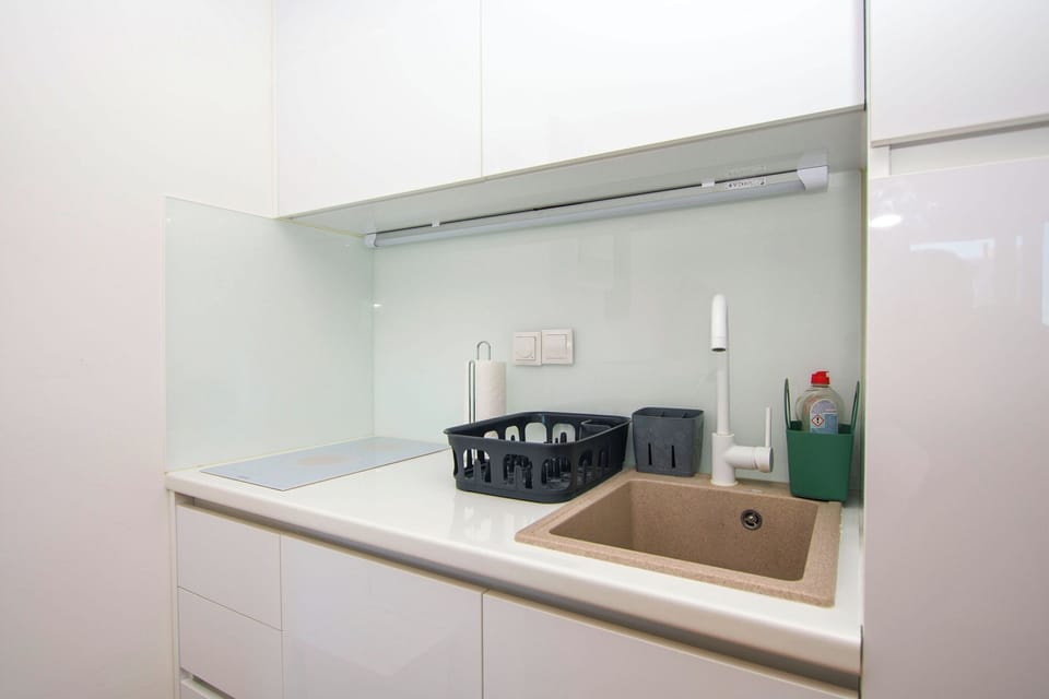 Apartment (A1) | Private kitchen | Fridge, stovetop, dishwasher, espresso maker