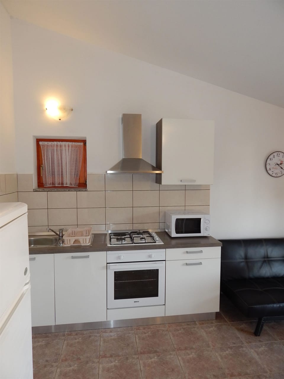 Apartment (A1) | Private kitchen | Fridge, oven, stovetop, espresso maker