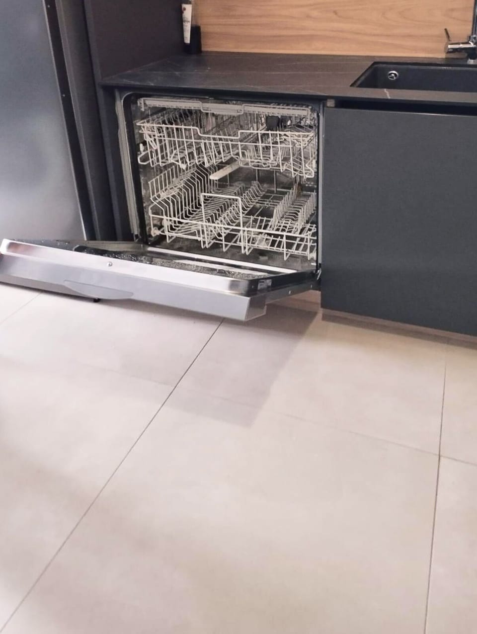 Villa | Private kitchen | Fridge, microwave, oven, stovetop
