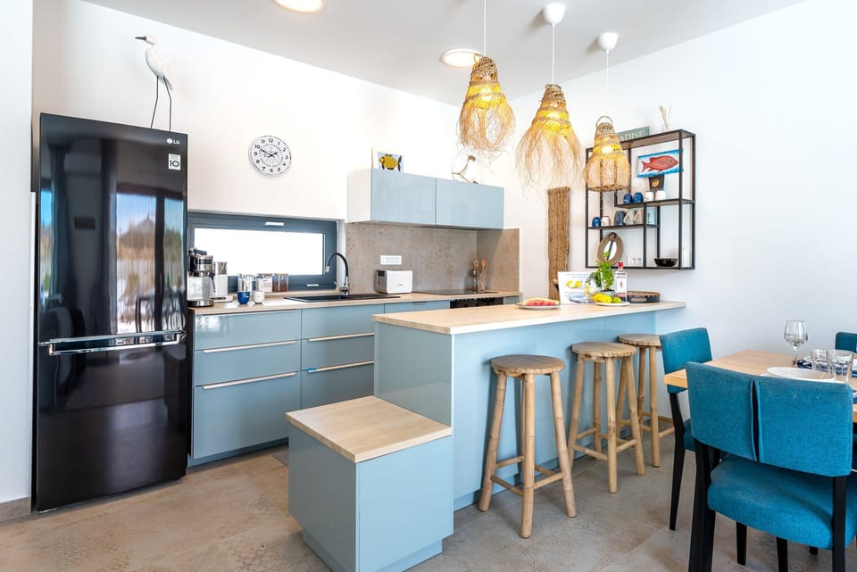 Villa | Private kitchen | Fridge, oven, dishwasher, electric kettle