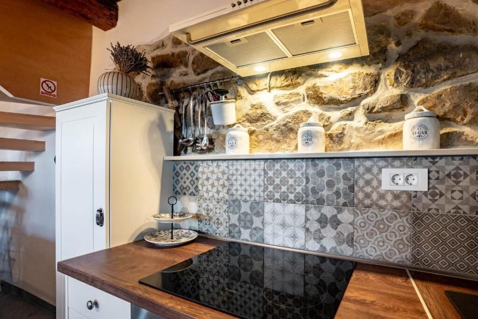 Apartment (A1) | Private kitchen | Fridge, oven, stovetop, dishwasher