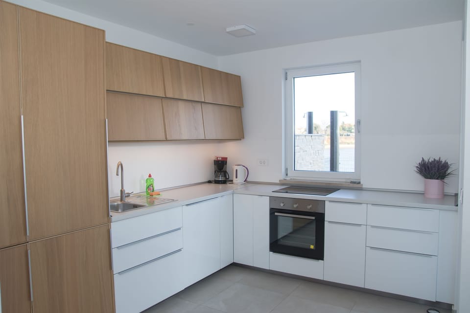 Villa | Private kitchen | Fridge, oven, stovetop, dishwasher