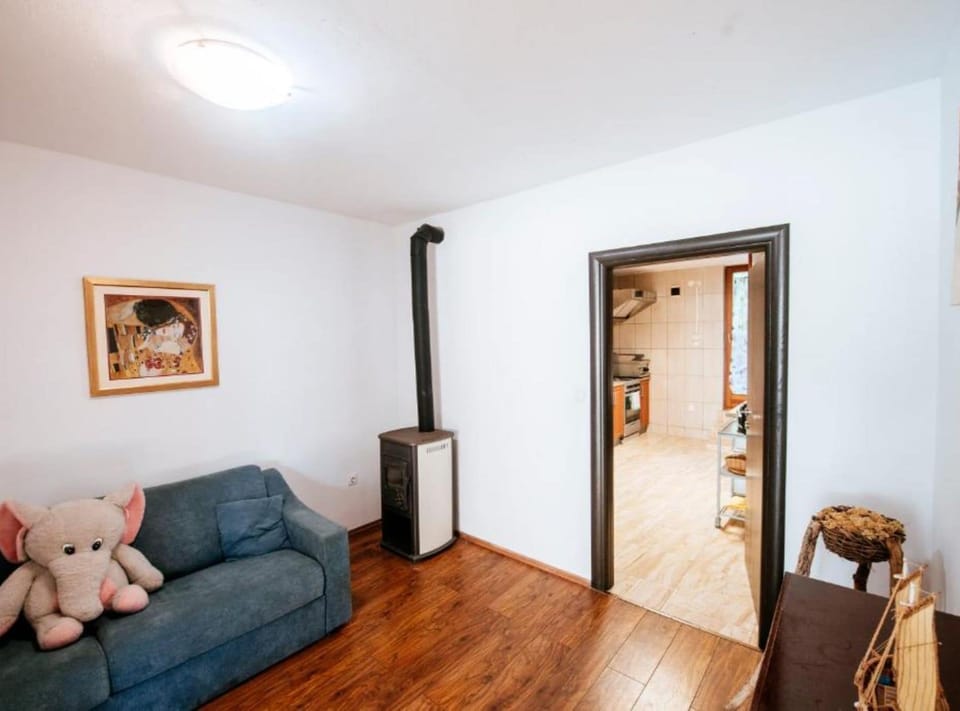 Villa (Five Bedroom Holiday Home with Swimmi) | Living room | 32-inch flat-screen TV with satellite channels