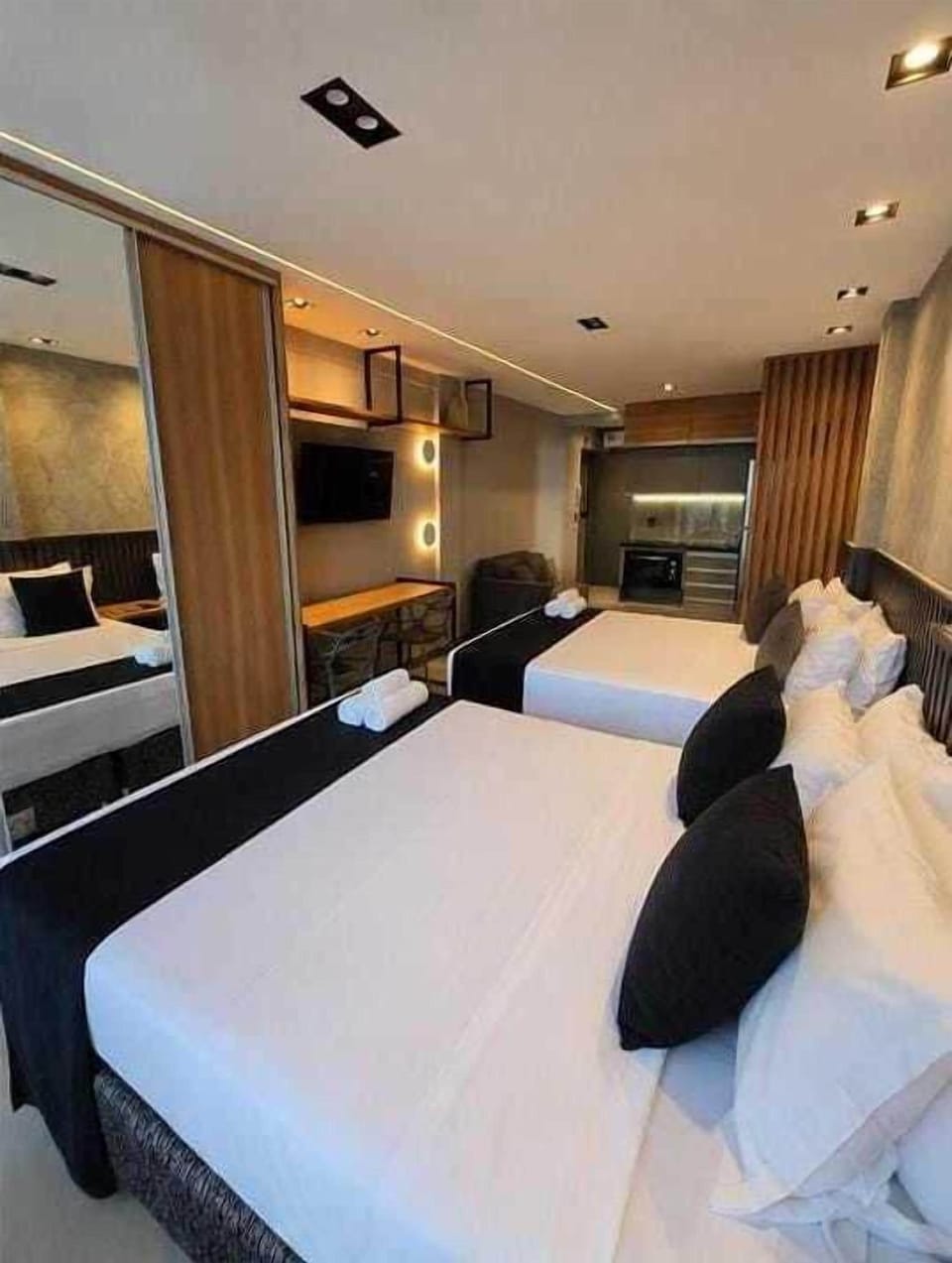 Deluxe Quadruple Room, Sea View | In-room safe, desk, laptop workspace, WiFi (free)
