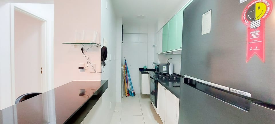 Basic Apartment | Private kitchen | Fridge, microwave, blender, cookware/dishes/utensils
