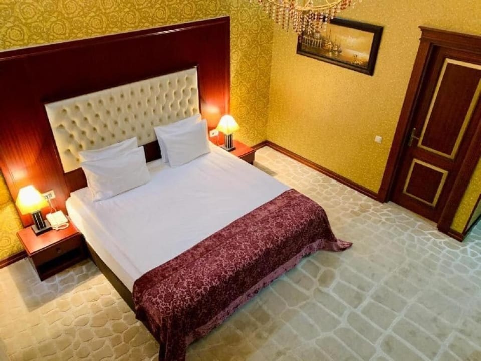 Comfort Double Room, City View | In-room safe, desk, laptop workspace, iron/ironing board